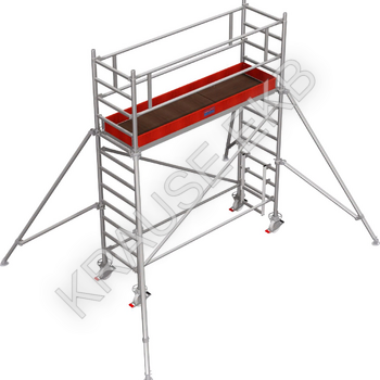 Вышка-тура KRAUSE STABILO PROFESSIONAL 4,30 м серии 1000 2,5х0,75 м 748041 - ЛЕСТНИЦЫ СТРЕМЯНКИ KRAUSE В ЕКАТЕРИНБУРГЕ